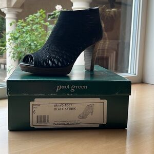 Paul Green Bravo Peep Toe Bootie